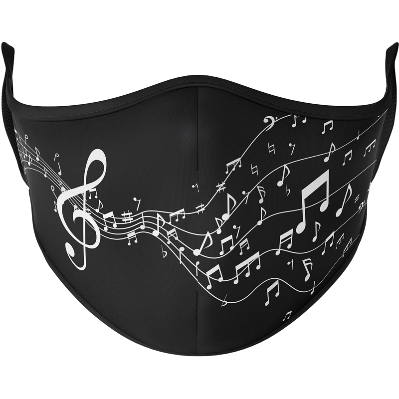 Treble Clef Reuseable Face Masks